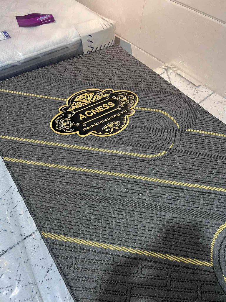 Nệm Kim Cương Acness Bông ép Xám 200x160x14cm. Mua bán Giường, chăn ga gối nệm tại Thành phố Thủ Đức Tp Hồ Chí Minh được đăng bởi Nội thất thanh lý hình 1