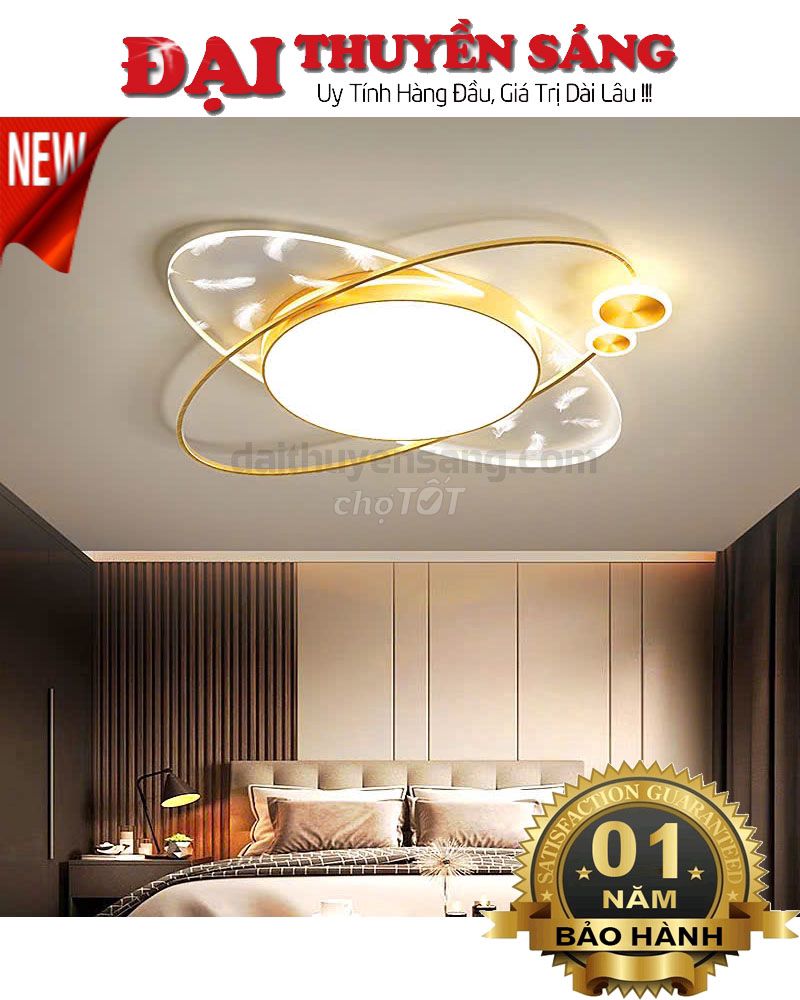 Đèn LED ốp trần trang trí có remot điều khiểnPB221