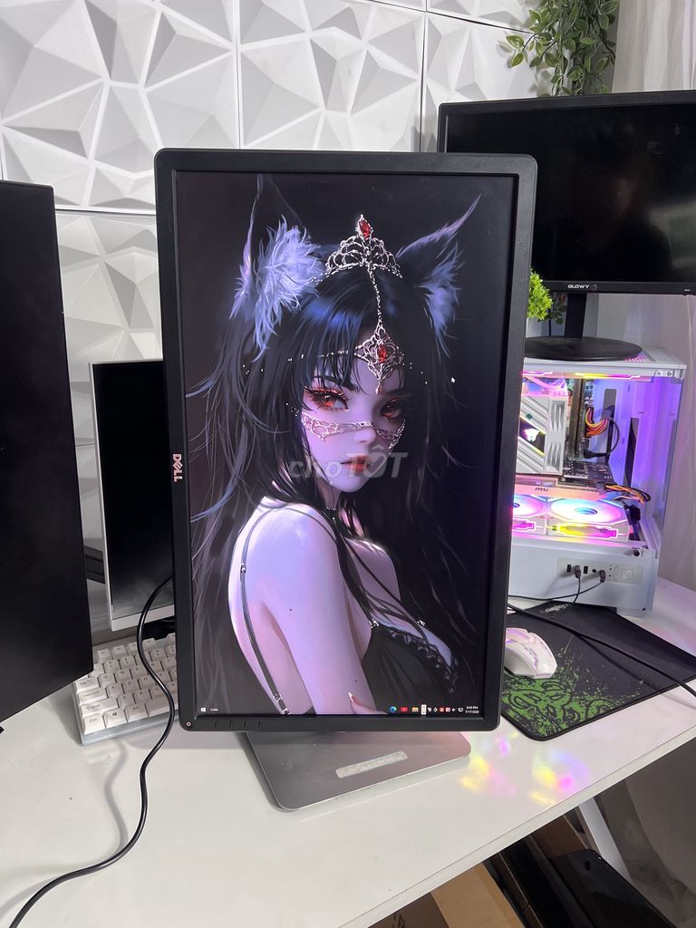 Màn Hình 24" Có Thể Xoay Nâng Hạ Pass Nhanh Giá Rẻ. Mua bán Phụ kiện (Màn hình, Chuột...) tại Quận Tân Phú Tp Hồ Chí Minh được đăng bởi Máy Tính Giá Rẻ Homie PC hình 1