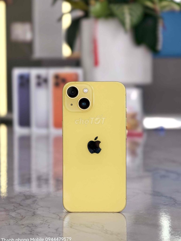 iPhone 14 128GB Vàng 98-99% Có bán Gop. Mua bán Điện thoại tại Thành phố Cà Mau Cà Mau được đăng bởi Thanh phong  hình 1