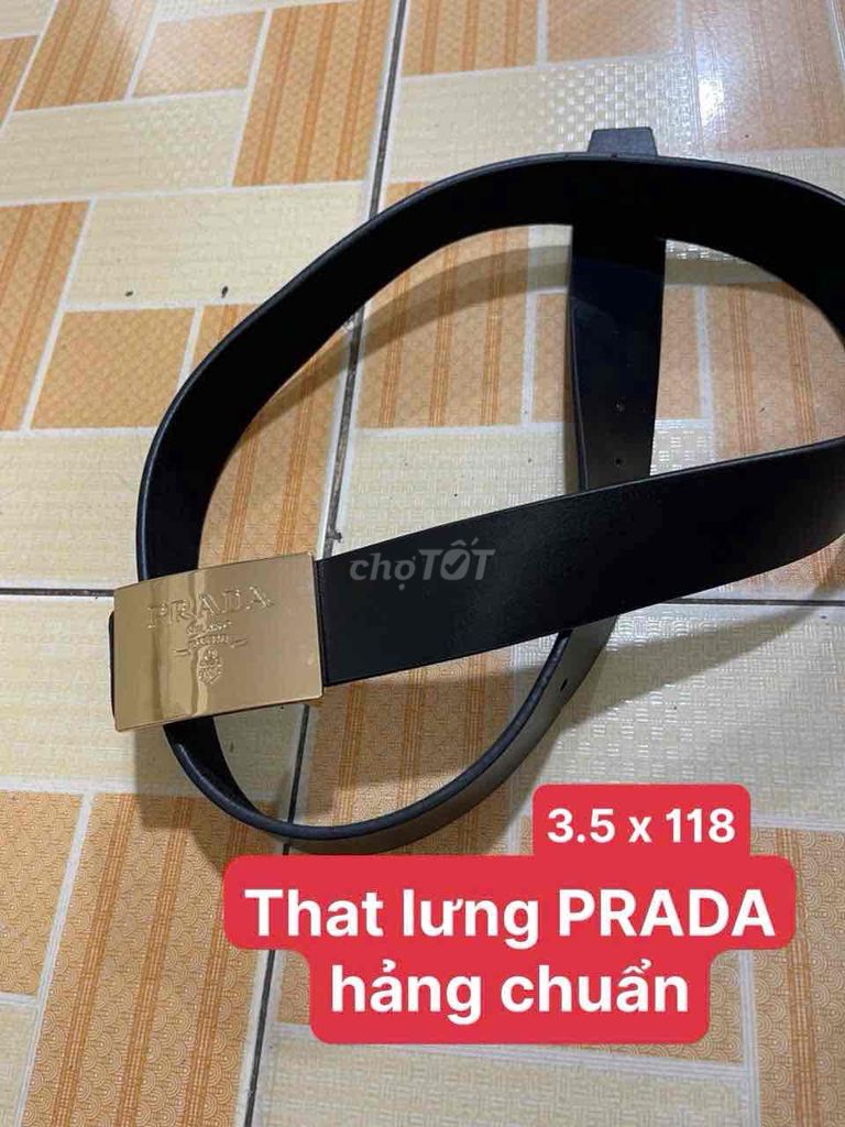 Thắt lưng PRADA mới