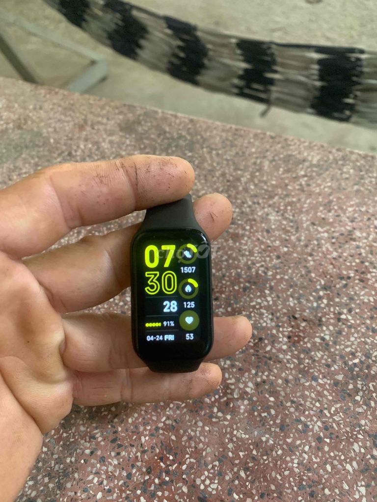 Xiaomi Smart Band 8 Active Đen. Mua bán Thiết bị đeo thông minh tại Huyện Đức Hòa Long An được đăng bởi tâm đức hình 1