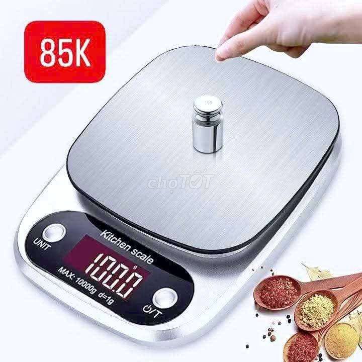 Cân điện tử Kitchen Scale tối đa 10kg. Mua bán Dụng cụ nhà bếp tại Quận Ninh Kiều Cần Thơ được đăng bởi Lê Trọng Khôi hình 1