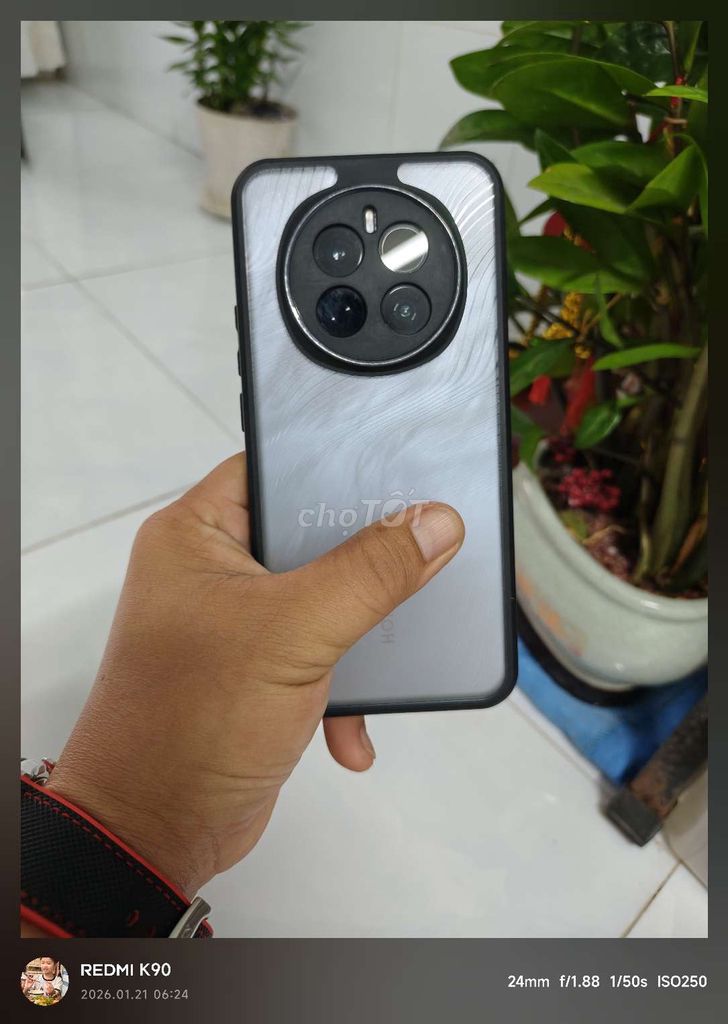 Honor Magic7 512GB Xám Đẹp toàn diện. Mua bán Điện thoại tại Huyện Long Hồ Vĩnh Long được đăng bởi ptiteck hình 1