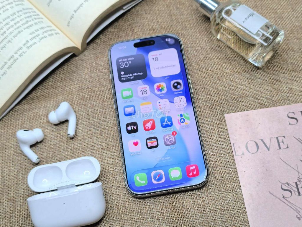 iPhone 16 Pro 256GB Hàn có sim zin bh 1th. Mua bán Điện thoại tại Thành phố Long Xuyên An Giang được đăng bởi Trung Mobile  hình 1