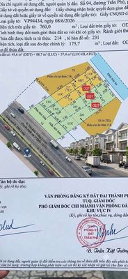 HIẾM CÓ! NỀN MẶT TIỀN TÔN ĐỨC THẮNG – ĐẸP, SẴN THỔ CƯ, XÂY DỰNG NGAY