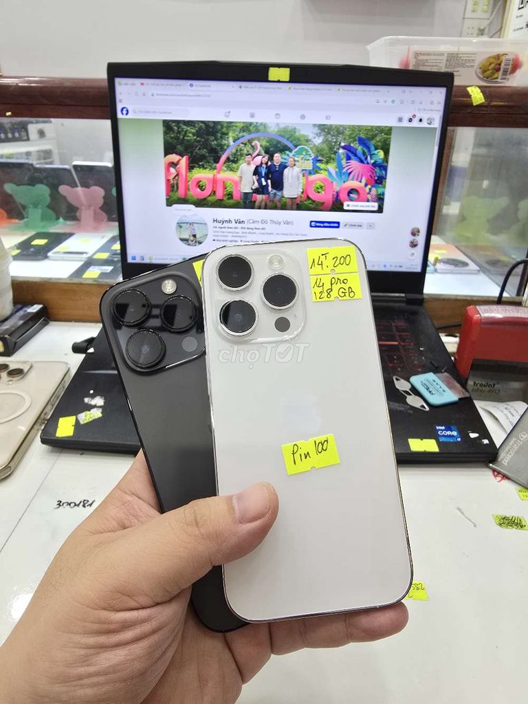 Iphone 14 Pro 128GB - Có Khe Sim. Mua bán Điện thoại tại Thành phố Long Xuyên An Giang được đăng bởi Facebook Cầm Đồ Thúy Vân hình 1