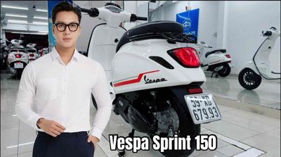 Vespa Sprint bản 150cc Úp Full 2020 Siêu đẹp. Mua bán Xe máy tại Quận Phú Nhuận Tp Hồ Chí Minh được đăng bởi VESPA  PIAGGIO BẢO HƯNG Vespa cũ trả góp 