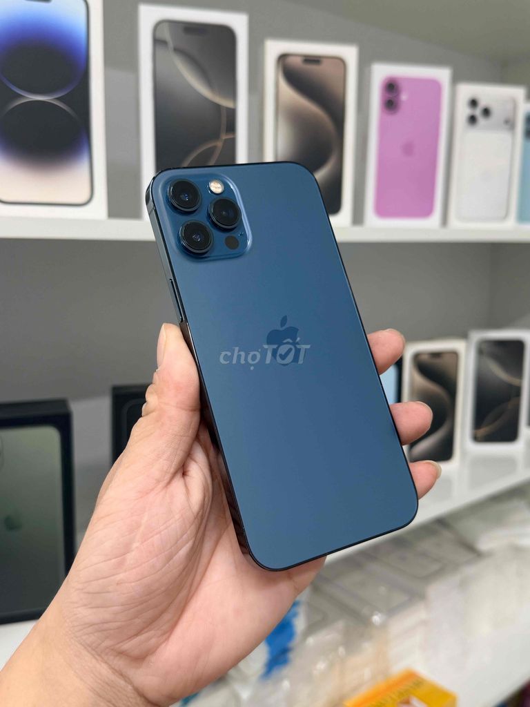 Apple iPhone 12 Pro Max 256GB Xanh. Mua bán Điện thoại tại Quận Tây Hồ Hà Nội được đăng bởi Huy Huấn hình 1