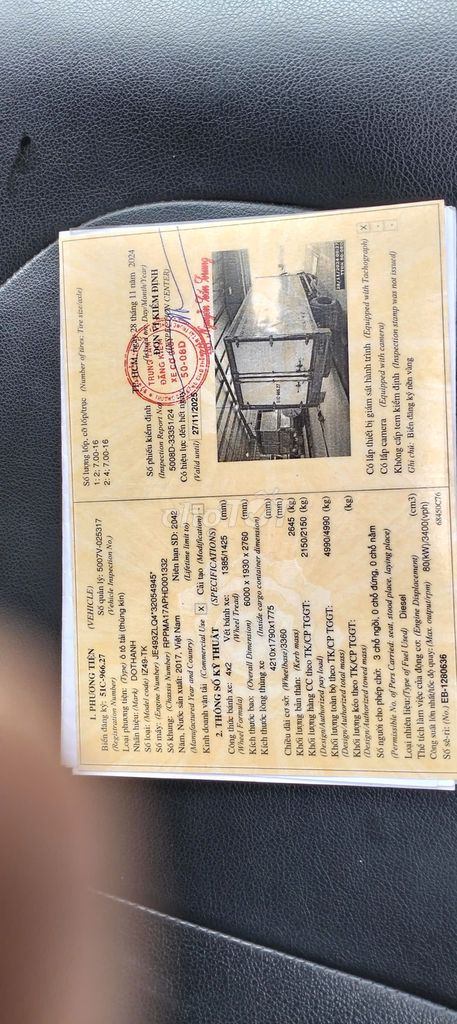 Xe  tải 2,1tan  Đô Thành ,máy   ISUZU 2017. Mua bán Xe tải, xe ben tại Quận Tân Bình Tp Hồ Chí Minh được đăng bởi LE AN BINH hình 4