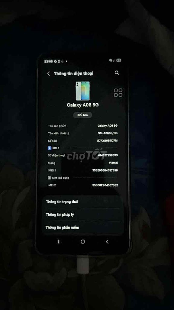 Samsung Galaxy A06 5G 64GB. Mua bán Điện thoại tại Quận Gò Vấp Tp Hồ Chí Minh được đăng bởi Khoa Dương hình 1