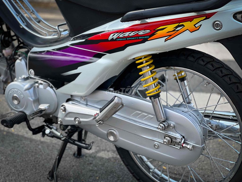 Honda Wave Anpha ZX màu Trắng. Mua bán Xe máy tại Quận Bình Tân Tp Hồ Chí Minh được đăng bởi Vĩ Thành Hưng hình 7