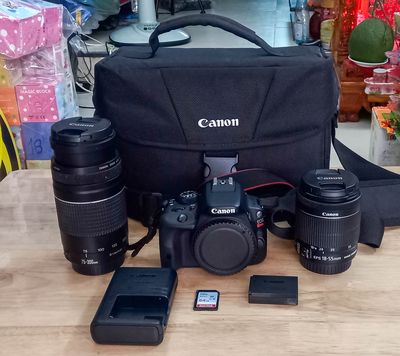 Canon Rebel SL1 (Canon 100D) + kit – Canon 75-300