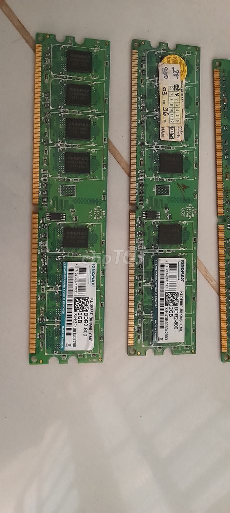 RAM KINGMAX DDR2 2GB Bus 800MHz máy bàn PC. Mua bán Linh kiện (RAM, Card...) tại Quận Gò Vấp Tp Hồ Chí Minh được đăng bởi Nguyen minh hình 1
