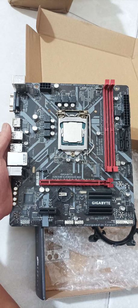 combo Gigabyte B365M + i7 8700k. Mua bán Linh kiện (RAM, Card...) tại Thành phố Dĩ An Bình Dương được đăng bởi Nguyễn Văn Liêm hình 1