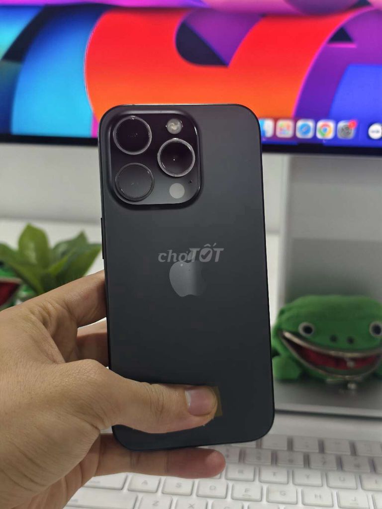 iPhone 15 Pro 128GB Quốc Tế có khay sim. zin chất. Mua bán Điện thoại tại Quận Liên Chiểu Đà Nẵng được đăng bởi Minh Hiệp CócXanhMobile hình 1