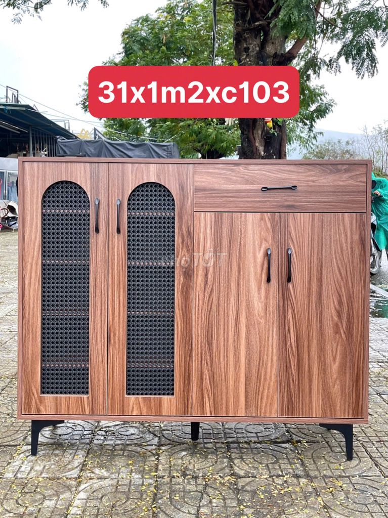 Tủ giày nhiều loại để trong gia đình . Mua bán Tủ, kệ gia đình tại Quận Sơn Trà Đà Nẵng được đăng bởi ĐỒ CŨ ĐÀ NẴNG  hình 1