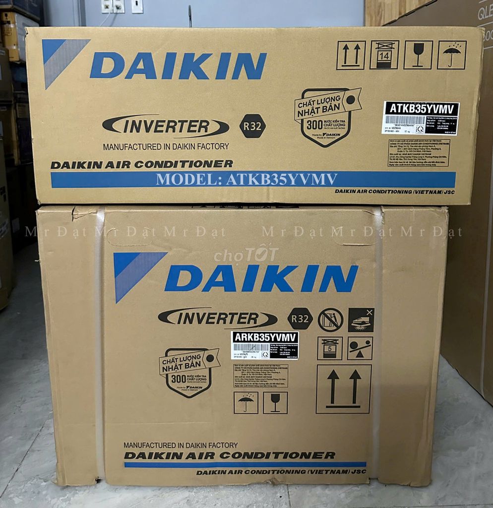 Máy lạnh Inverter 1.5 HP DAIKIN. MODEL: ATKB35YVMV. Mua bán Máy lạnh, điều hoà tại Quận 8 Tp Hồ Chí Minh được đăng bởi Trần Thiện Đạt hình 1