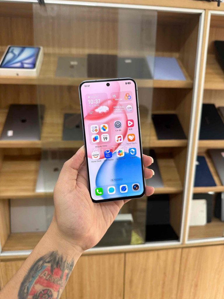 Honor 400 Pro 12GB/512GB Xanh Like New 99%. Mua bán Điện thoại tại Quận Đống Đa Hà Nội được đăng bởi KT Hà Nội Mobile hình 1