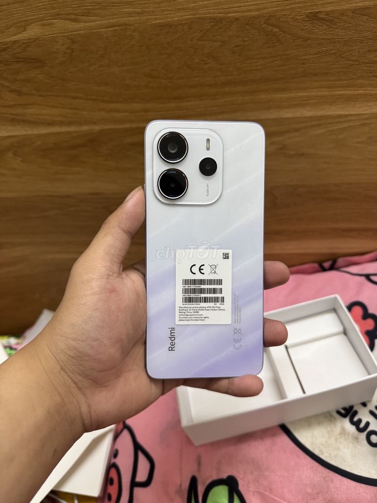 Xiaomi Redmi Note 14 Tím nhạt Đã sử dụng. Mua bán Điện thoại tại Quận Hai Bà Trưng Hà Nội được đăng bởi Mạnh Nguyễn hình 1