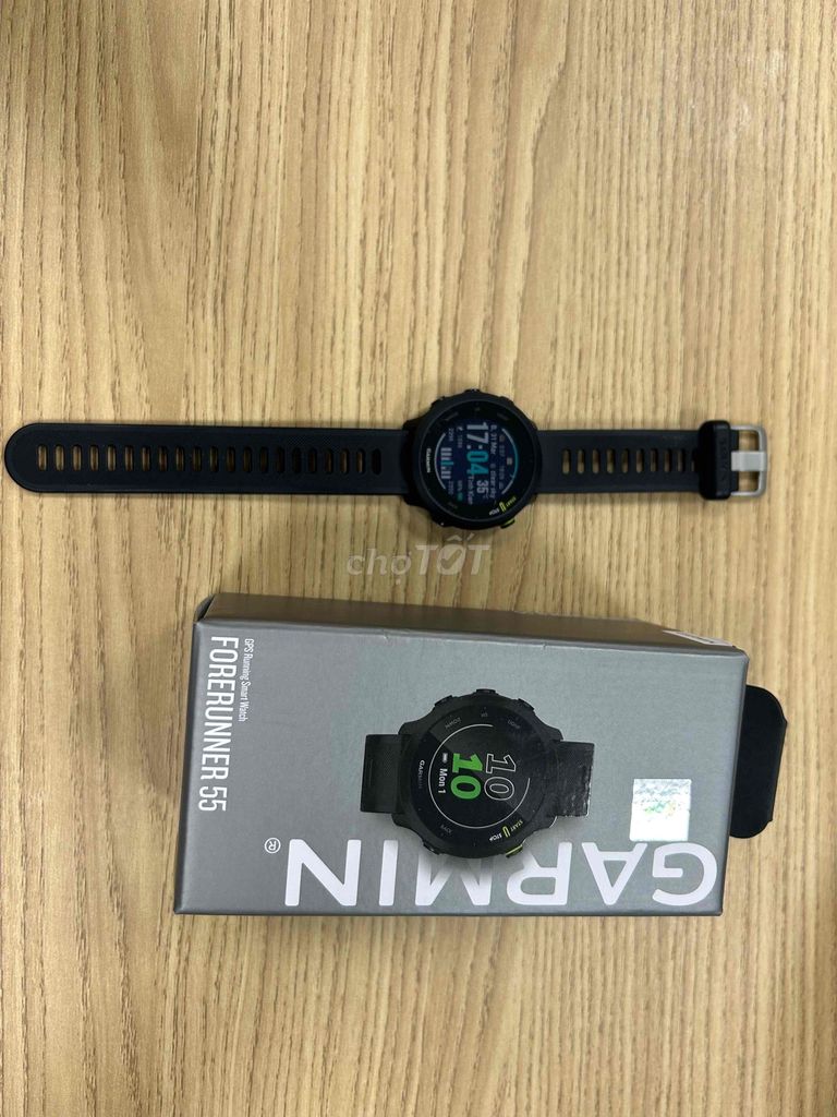 Garmin Forerunner 55 Đen Mới 99%. Mua bán Thiết bị đeo thông minh tại Thành phố Rạch Giá Kiên Giang được đăng bởi Thư Nguyễn hình 1