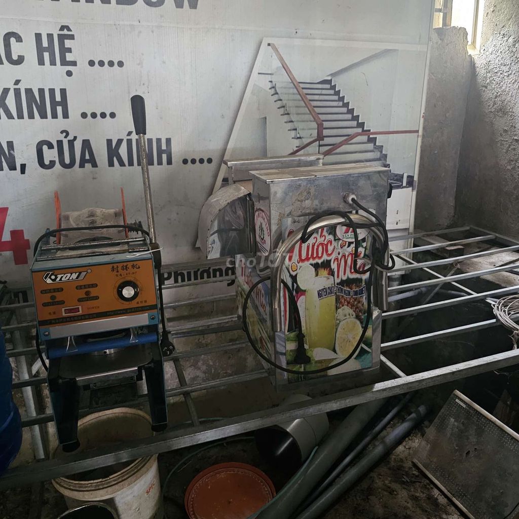 Bộ máy ép nước mía đã dùng. Mua bán Đồ chuyên dụng, Giống nuôi trồng tại Thành phố Đông Hà Quảng Trị được đăng bởi Văn Học hình 1