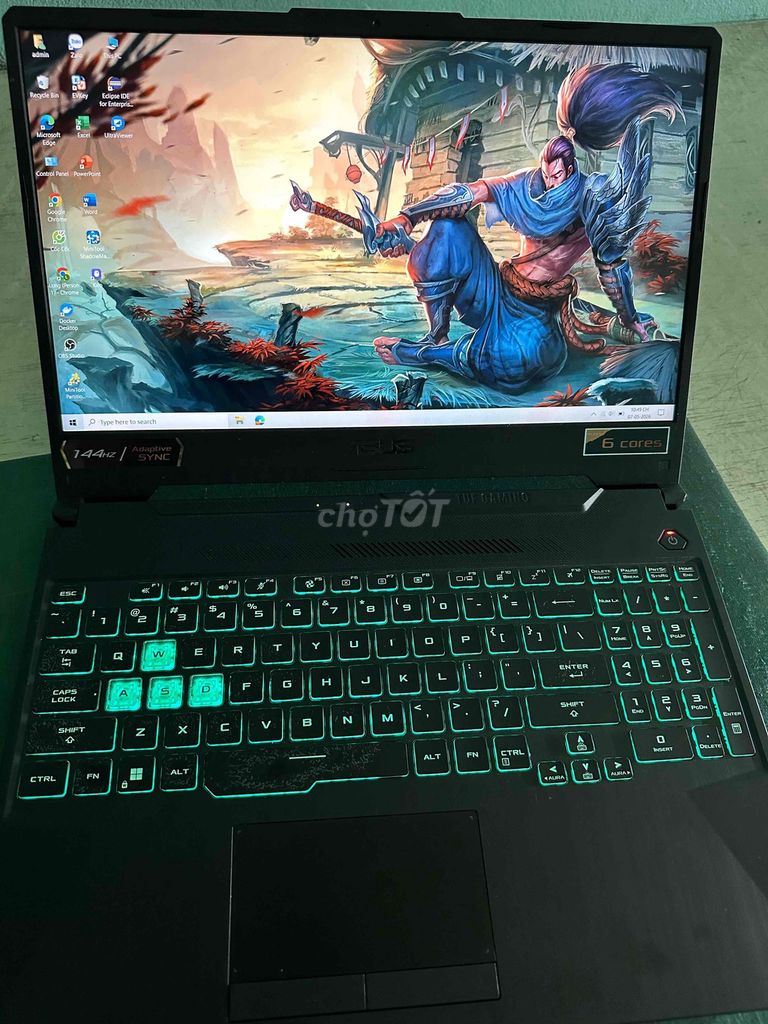 Laptop Asus TUF Gaming A15 Đen. Mua bán Laptop tại Quận Hải Châu Đà Nẵng được đăng bởi I Love you hình 1