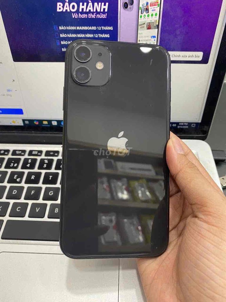 Iphone 11 128G Đen Vn Pin 100% giá rẻ. Mua bán Điện thoại tại Quận 3 Tp Hồ Chí Minh được đăng bởi Tuấn Nguyễn Mobile  hình 1