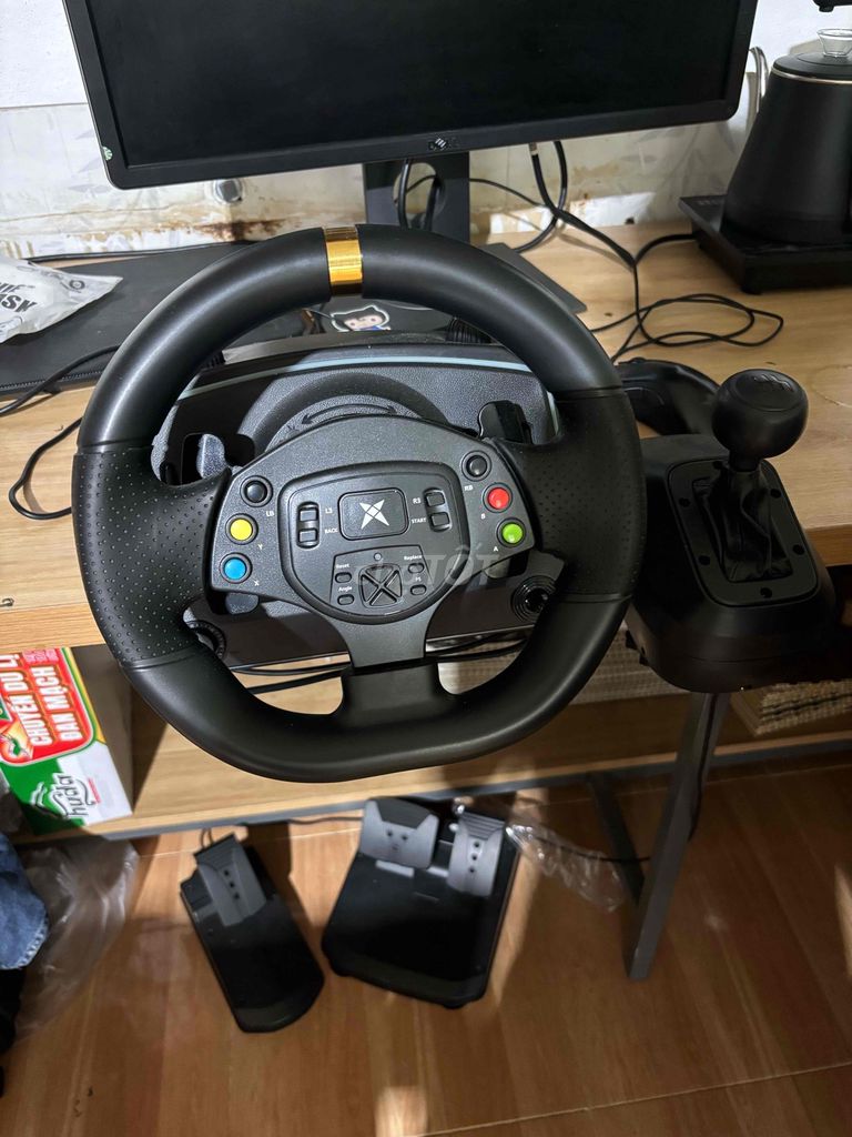 Vô lăng chơi game GOG R808 Đen Đã sử dụng. Mua bán Thiết bị chơi game tại Quận Cẩm Lệ Đà Nẵng được đăng bởi Quốc Tây Võ hình 1