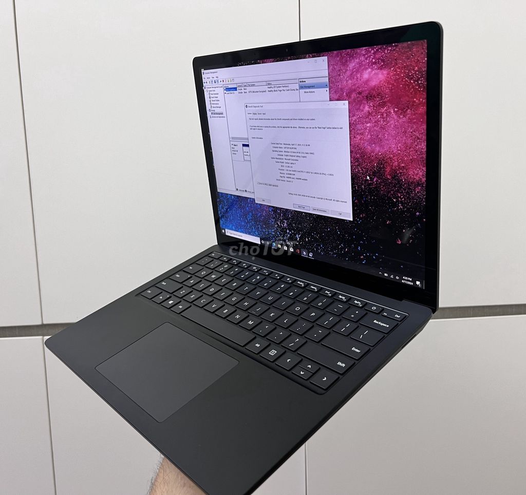 Surface laptop 4 cảm ứng mượt mà, cấu hình mạnh mẽ