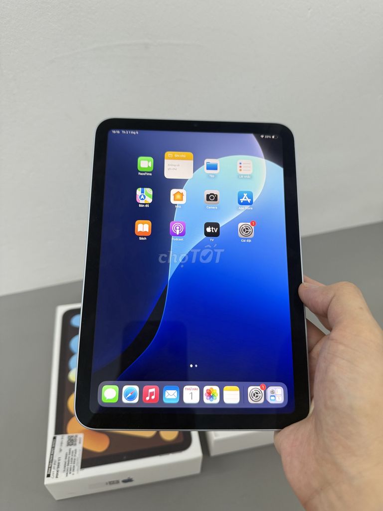 Thanh lý iPad Mini 7 128gb wifi pin 100% fullbox . Mua bán Máy tính bảng tại Quận Cầu Giấy Hà Nội được đăng bởi Mac Online hình 1
