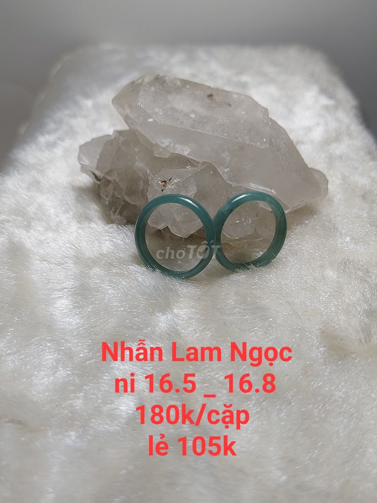 Nhẫn đá ngọc tự nhiên 03