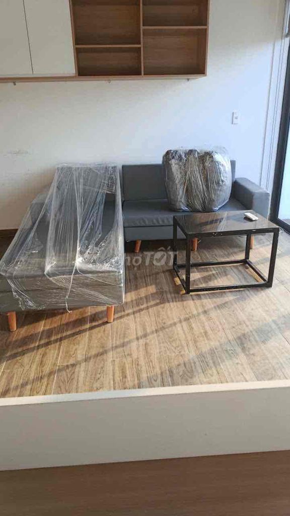 Ghế sofa da xám hiện đại. Mua bán Bàn ghế tại Quận Lê Chân Hải Phòng được đăng bởi Vu Thi Hoang hình 1