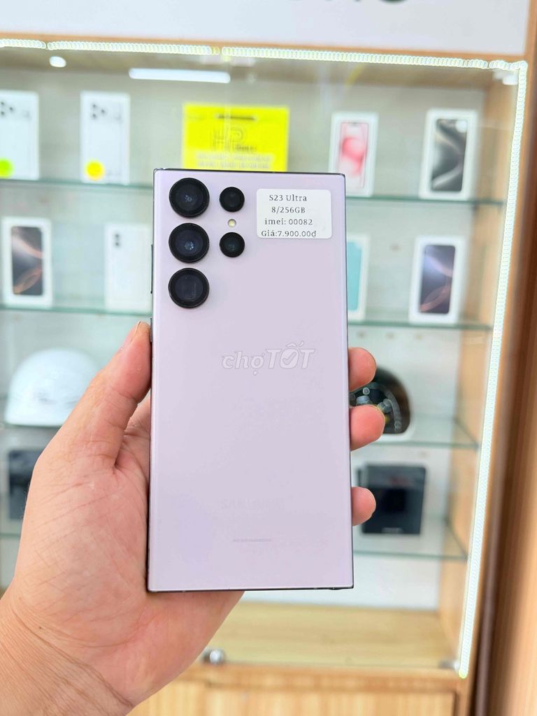 Samsung S23 Ultra 256GB Tím 2 SIM. Mua bán Điện thoại tại Thành phố Đồng Xoài Bình Phước được đăng bởi Hoàng  Minh Phụng hình 1