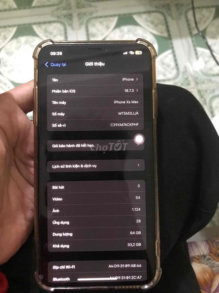 Apple iPhone Xs Max 64GB Trắng. Mua bán Điện thoại tại Huyện Hoài Đức Hà Nội được đăng bởi Nguyễn Như Anh hình 1