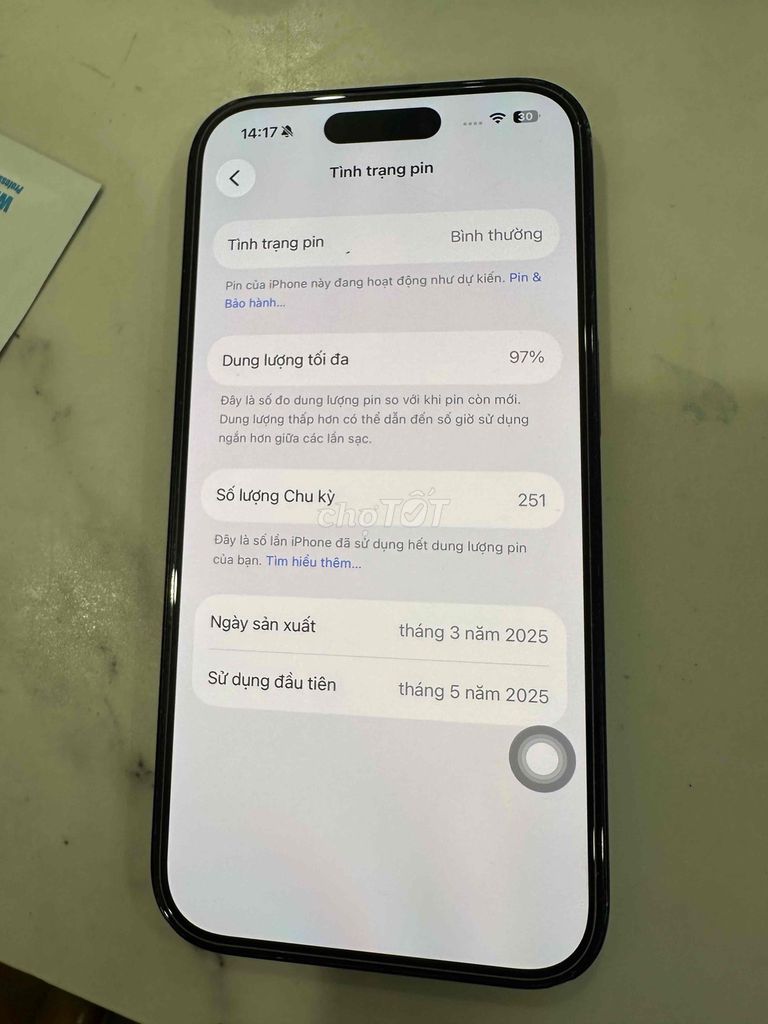 iPhone 16 128GB Đen. Mua bán Điện thoại tại Quận 7 Tp Hồ Chí Minh được đăng bởi Mr Wuy  hình 1