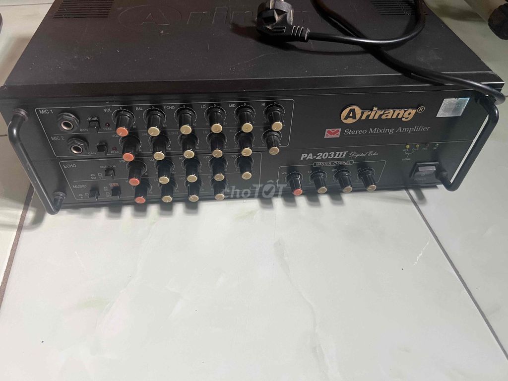 Thanh lý Amply Arirang 203III. Mua bán Tivi, Âm thanh tại Thành phố Dĩ An Bình Dương được đăng bởi DenNguyen hình 1