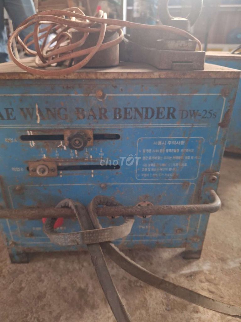 Máy uốn sắt DW-25s Sắt 25 Đã qua sử dụng. Mua bán Đồ chuyên dụng, Giống nuôi trồng tại Huyện Mỏ Cày Bắc Bến Tre được đăng bởi Huỳnh Thế Ngọc hình 1