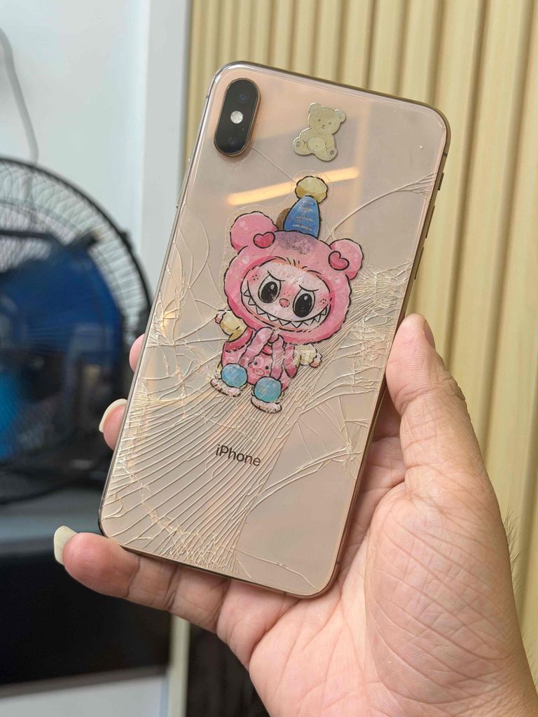 iPhone XS Max 64GB Vàng Vỡ lưng, màn GX. Mua bán Điện thoại tại Quận Lê Chân Hải Phòng được đăng bởi Ap Store 444 tô hiệu hình 1
