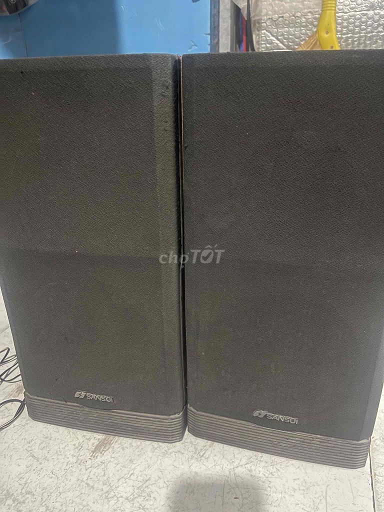 cặp loa SANSUI  S-X7 hoạt động bình thường