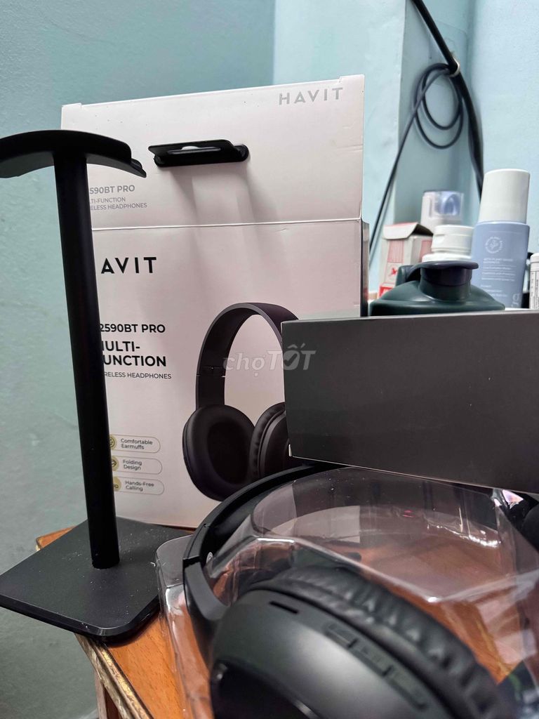 Tai nghe HAVIT H2590BT PRO Đen. Mua bán Tivi, Âm thanh tại Quận 3 Tp Hồ Chí Minh được đăng bởi Trịnh Minh Quân hình 1