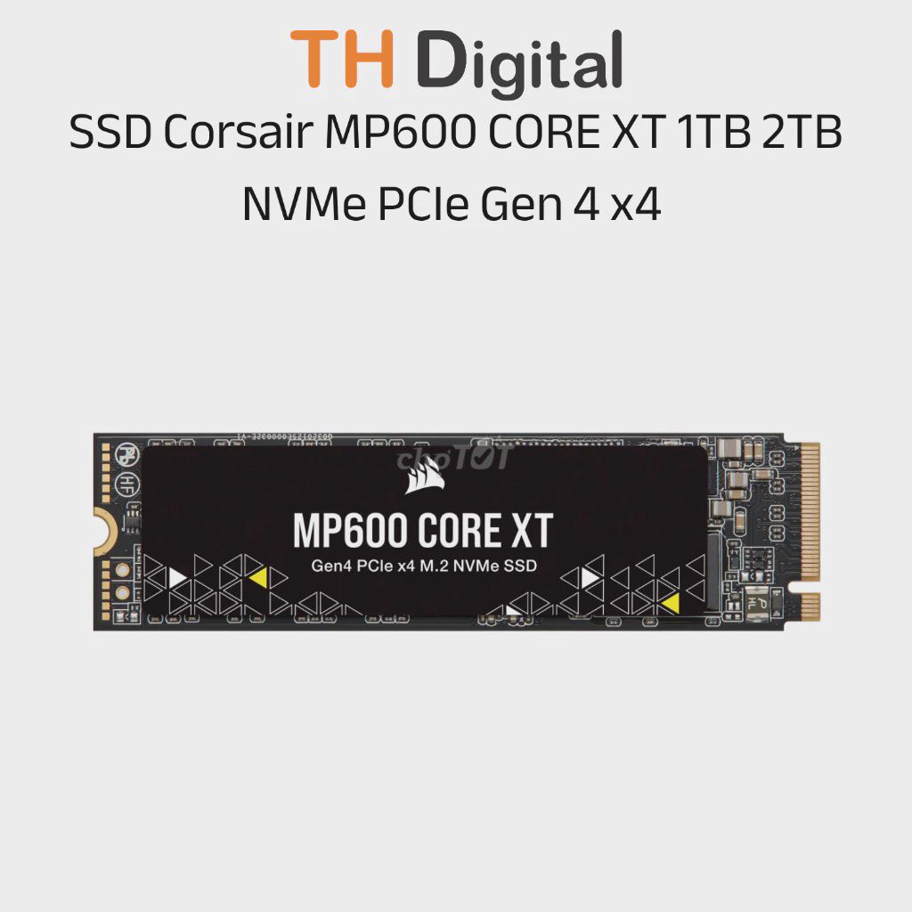 Ổ cứng SSD Corsair ( 1TB ) MP600 CORE XT. Mua bán Linh kiện (RAM, Card...) tại Thành phố Ngã Bảy Hậu Giang được đăng bởi nguyễn hoàng minh hình 1
