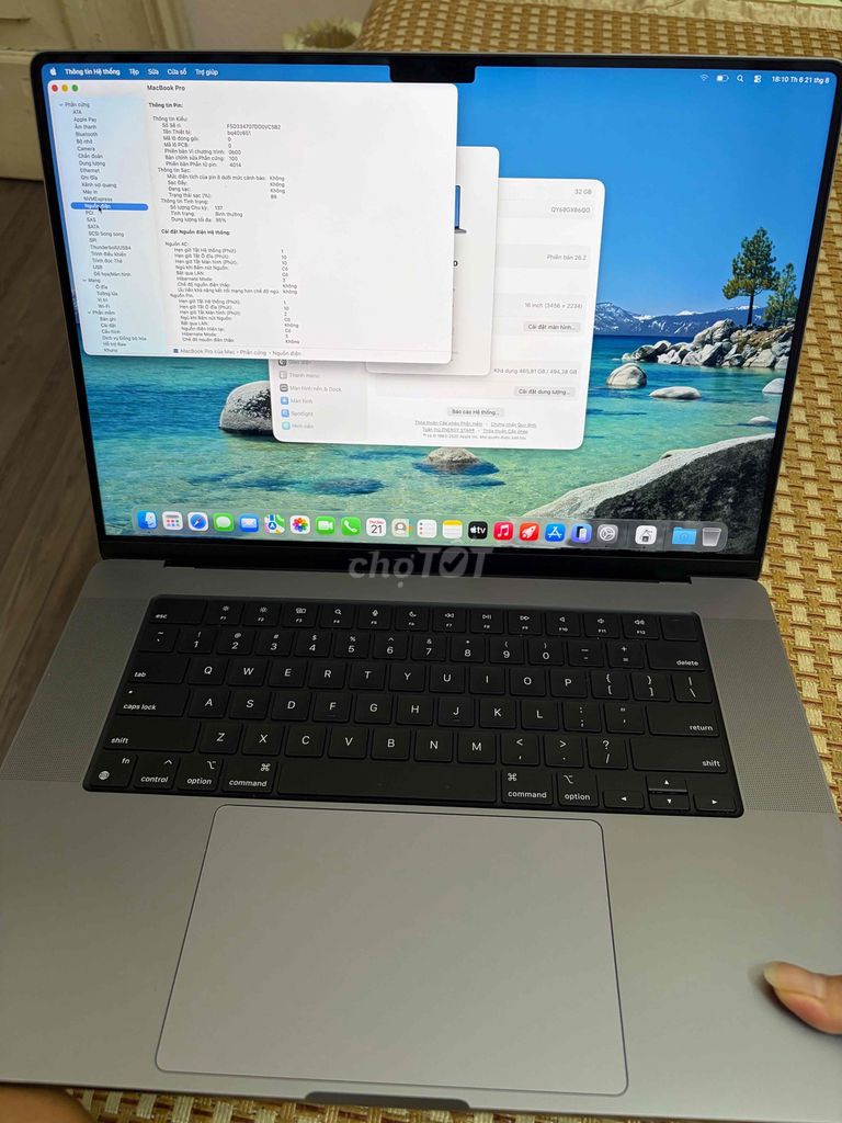 Apple MacBook Pro M2 Pro 16 inch 32GB/512GB Xám. Mua bán Laptop tại Quận Thanh Xuân Hà Nội được đăng bởi hTC hình 1