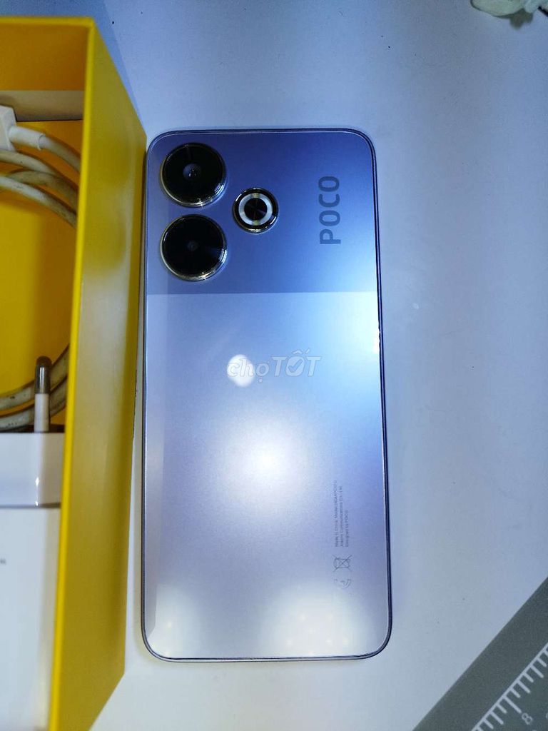 Xiaomi POCO M6  6/128 GB, có NFC như máy mới . Mua bán Điện thoại tại Quận Tân Phú Tp Hồ Chí Minh được đăng bởi TÔ THANH  hình 1