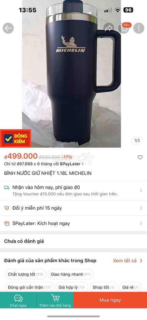 pas mới ly giử nhiet