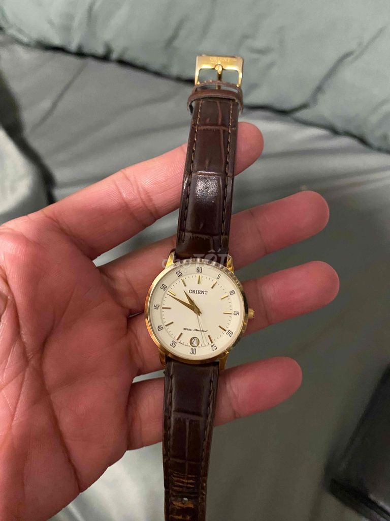 Orient RN-NG6-N0-A CA Thép Vàng Nâu. Mua bán Đồng hồ tại Quận 6 Tp Hồ Chí Minh được đăng bởi Văn Huỳnh Trung Hiếu hình 1