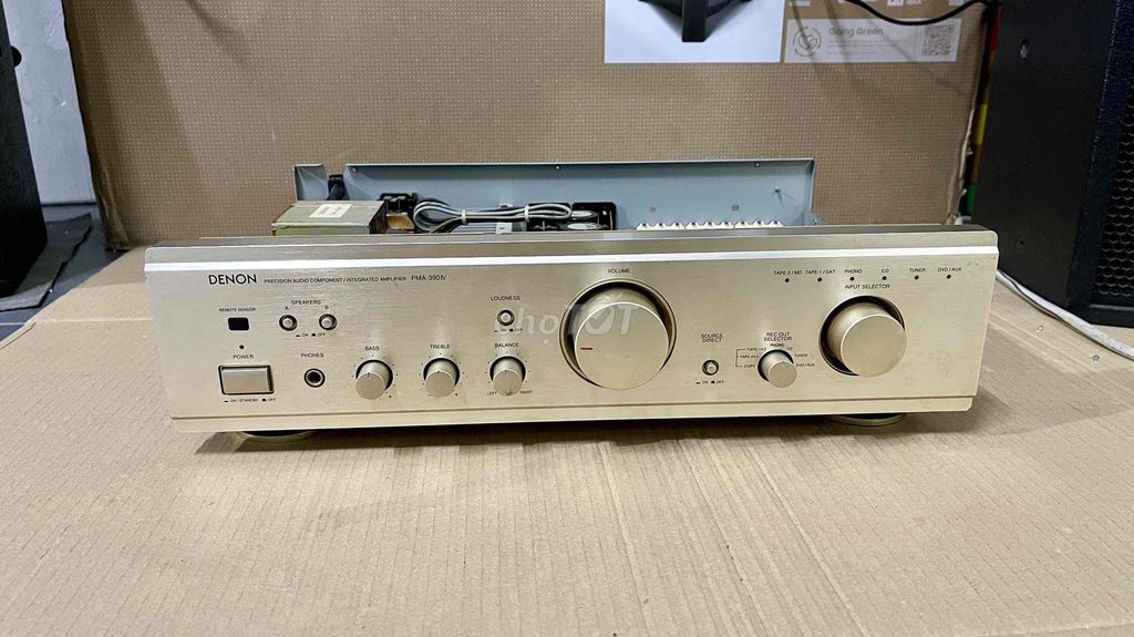 Amply Denon PMA-390IV Vàng đồng nguyên zin. Mua bán Tivi, Âm thanh tại Quận 8 Tp Hồ Chí Minh được đăng bởi Tân hình 1