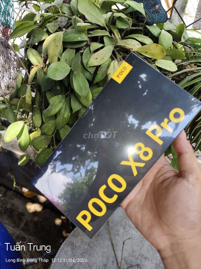 POCO X8 Pro 12GB/512GB Đen Nguyên seal. Mua bán Điện thoại tại Huyện Gò Công Tây Tiền Giang được đăng bởi Tuấn Trung hình 1