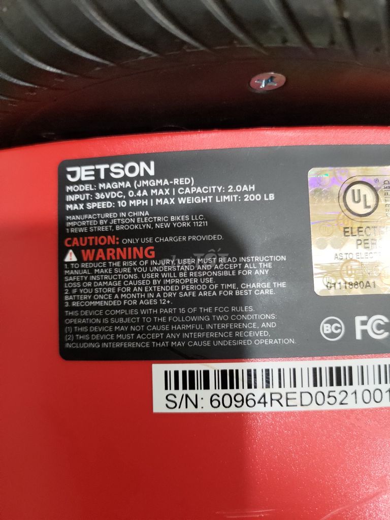 Xe cân bằng Jetson Magma. Mua bán Xe điện tại Quận Gò Vấp Tp Hồ Chí Minh được đăng bởi material hình 4