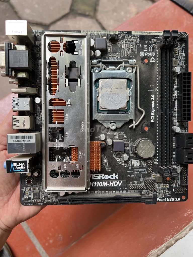 Có Combo H110 kẹp CPU I3 7100. Mua bán Linh kiện (RAM, Card...) tại Quận Tây Hồ Hà Nội được đăng bởi MayTinhGiaReHaNoi hình 1